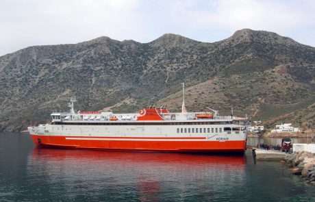 Adamantios Korais at Sifnos port